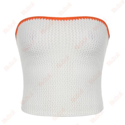 sexy one word collar tank top